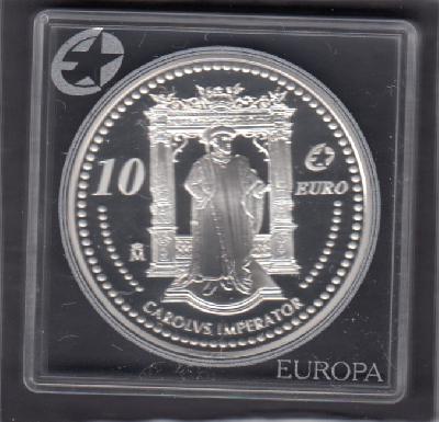Beschrijving: 10 Euro 5Th. ANN. OF THE EURO 2 ORNATE PORTALS